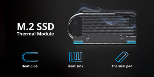 Components of M.2 SSD Thermal Module
